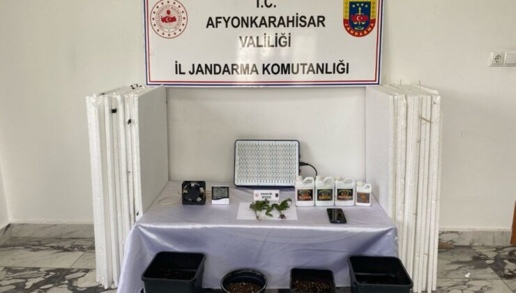 Afyonkarahisar’da uyuşturucu operasyonu