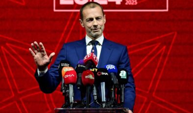 Aleksander Ceferin, UEFA’nın İstanbul temsilciliğinin açılış töreninde konuştu