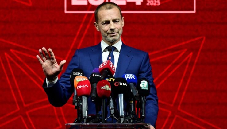 Aleksander Ceferin, UEFA’nın İstanbul temsilciliğinin açılış töreninde konuştu