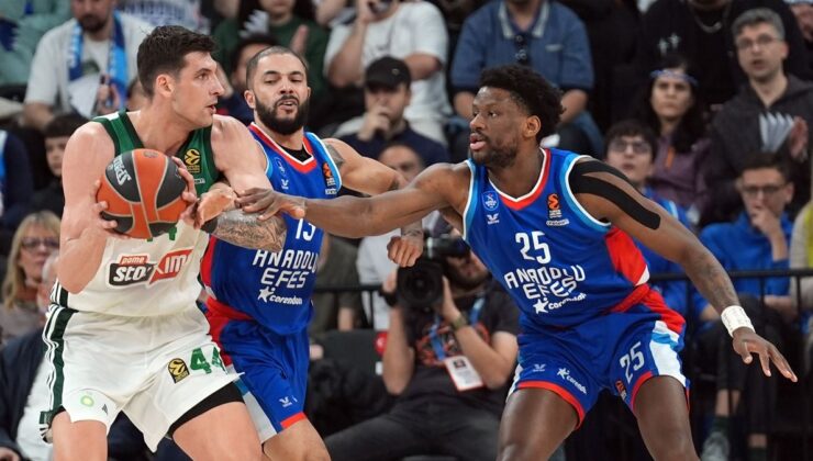 Anadolu Efes, Panathinaikos serisinde geri düştü