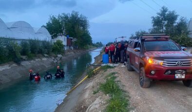 Antalya’da bisikleti su kanalında bulunan çocuğun cansız bedenine ulaşıldı