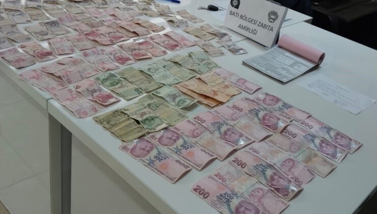 Antalya’da dilenci üstünde 4 bin TL ile yakalandı