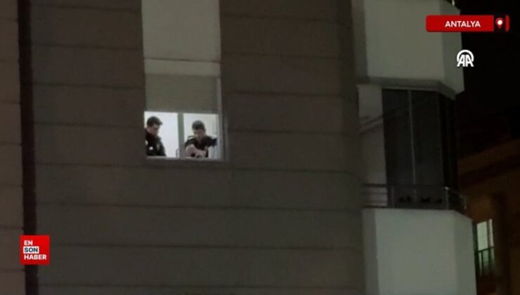 Antalya’da uyuşturucu bağımlısı olduğu argüman edilen kişi anne ve babasını rehin aldı