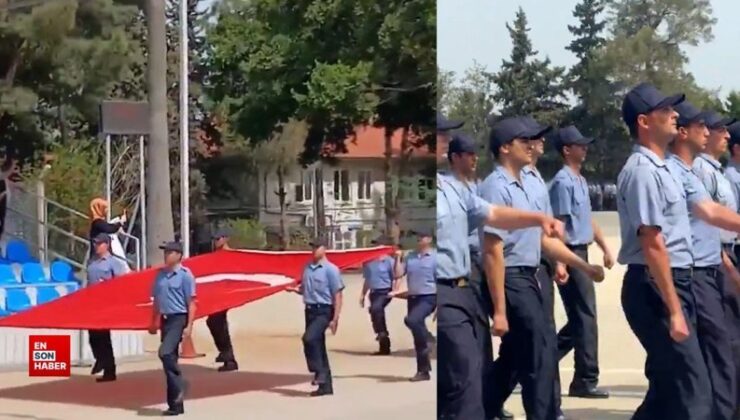Asker Mert Ramazan Demir yemin merasiminde görüntülendi