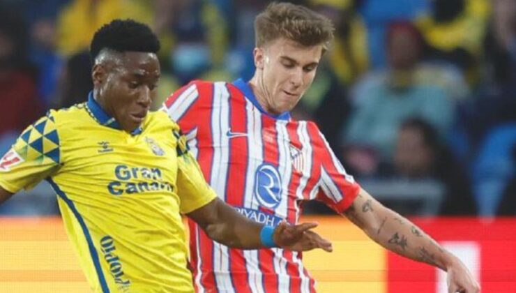 Atletico Madrid, deplasmanda Las Palmas’a yenildi