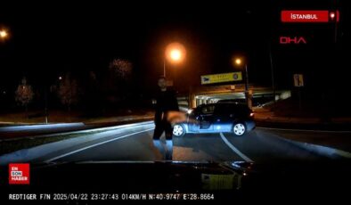 Bakırköy’de selektör yapan kadın sürücünün yolunu kesip tartıştı