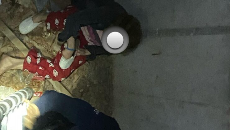 Balıkesir’de asansör boşluğuna düşen kadın kurtarıldı