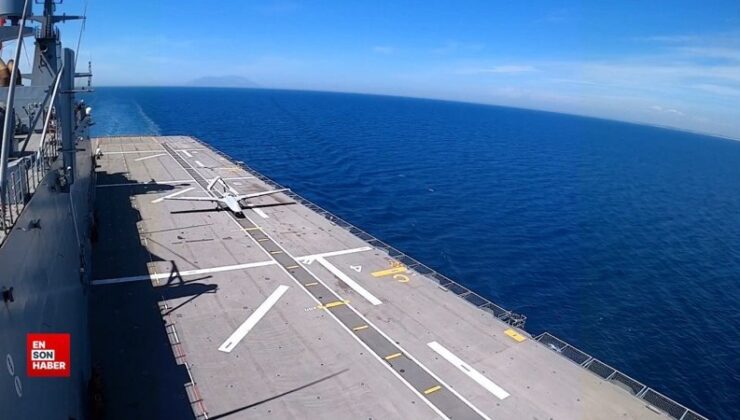 Bayraktar TB3’ün TCG Anadolu testleri sürüyor