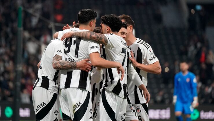 Beşiktaş Süper Lig’de 3 maç sonra galip geldi
