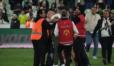 Bodrum FK – Samsunspor maçının sonunda gergin anlar!