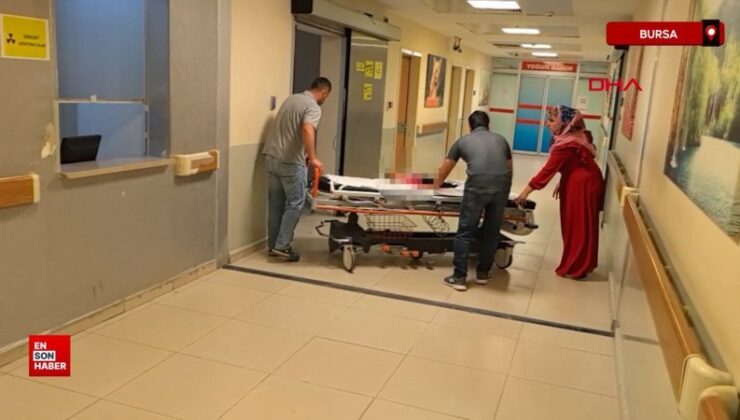 Bursa’da 2 yaşındaki çocuğun çenesine askı saplandı