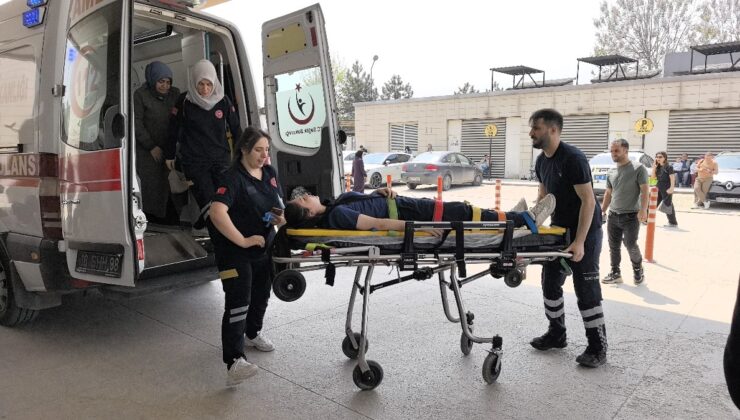 Bursa’da deprem korkusuyla kaçarken merdivenlerden düştü