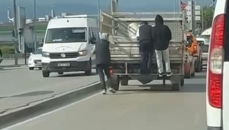 Bursa’da gençlerin tehlikeli seyahati