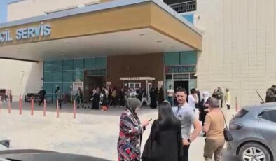 Bursa’da hastanede deprem paniği