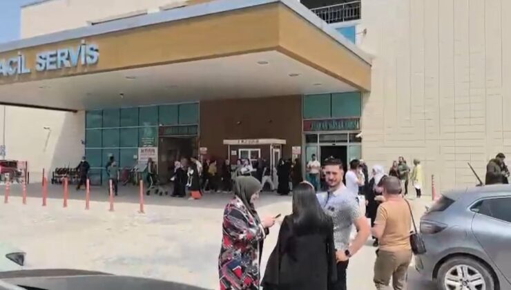 Bursa’da hastanede deprem paniği
