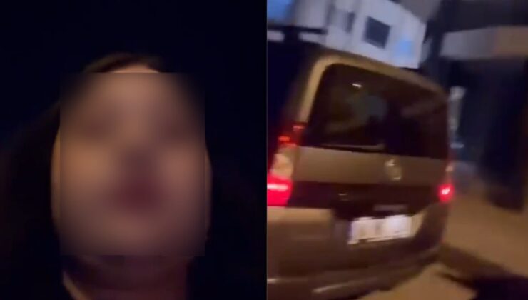 Bursa’da kendisini takip eden kişiyi kayda aldı