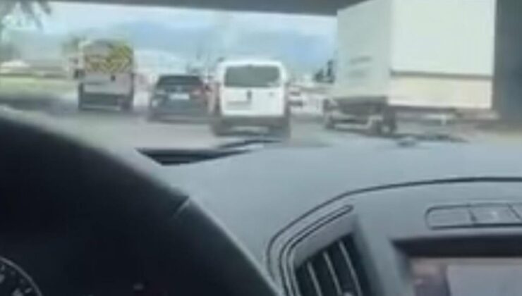 Bursa’da makas atan şoför dehşet saçtı