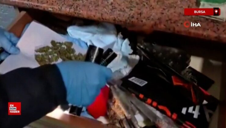 Bursa’da uyuşturucuya darbe