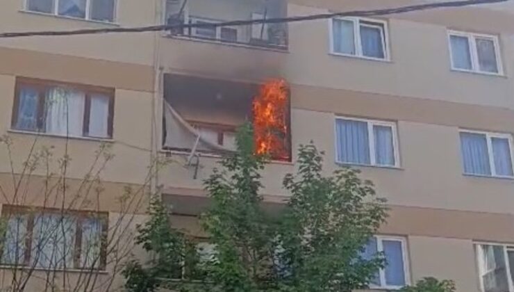 Bursa’da yanık unutulan sigara, balkonu yaktı