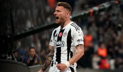 Ciro Immobile’den, Beşiktaş’ta ilk hat-trick