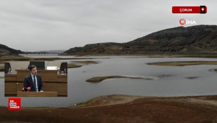 Çorum’da baraj doluluğu yüzde 36’ya düştü