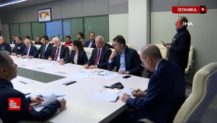 Cumhurbaşkanı Erdoğan, AFAD bilgilendirme toplantısına katıldı