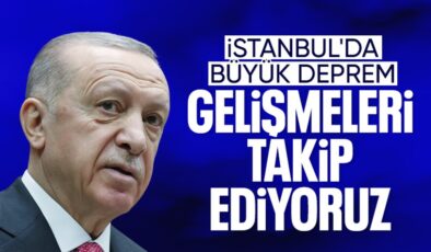 Cumhurbaşkanı Erdoğan: Gelişmeleri takip ediyoruz