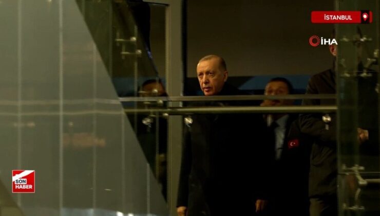 Cumhurbaşkanı Erdoğan İstanbul’daki AFAD binasına geldi
