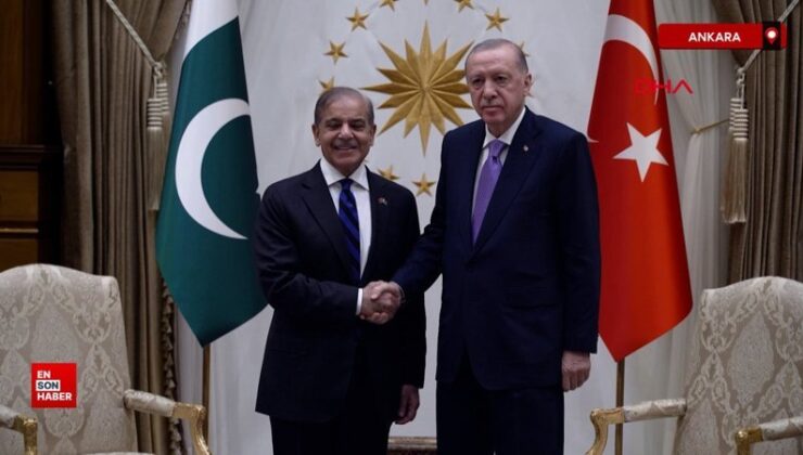 Cumhurbaşkanı Erdoğan, Pakistan Başbakanı Şerif’i kabul etti