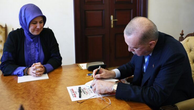 Cumhurbaşkanı Erdoğan’dan Türk Kızılay’a kurban bağışı