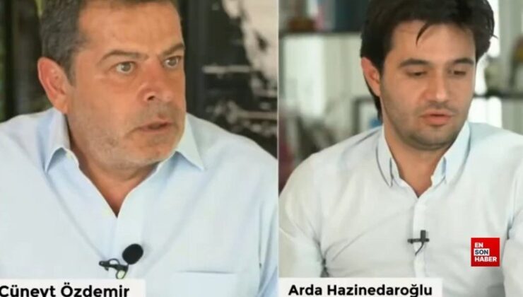 Cüneyt Özdemir ve Arda Hazinedaroğlu depreme canlı yayında yakalandı