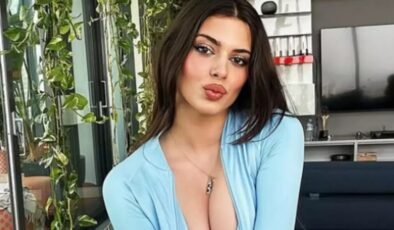 Defne Samyeli’nin kızları Derin ve Deren Talu dekolteli kıyafetleriyle dikkat çekti