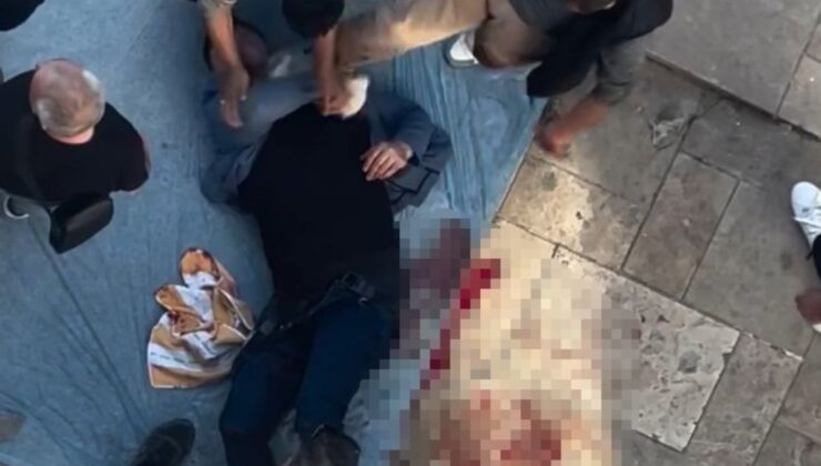 Denizli’de silahla vurduğu yaralıyı yerde tekmeledi