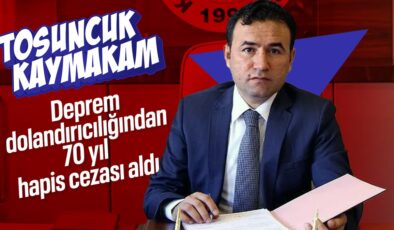 Depremzedeleri kullanarak firmaları dolandıran eski kaymakama 70 yıl mahpus cezası