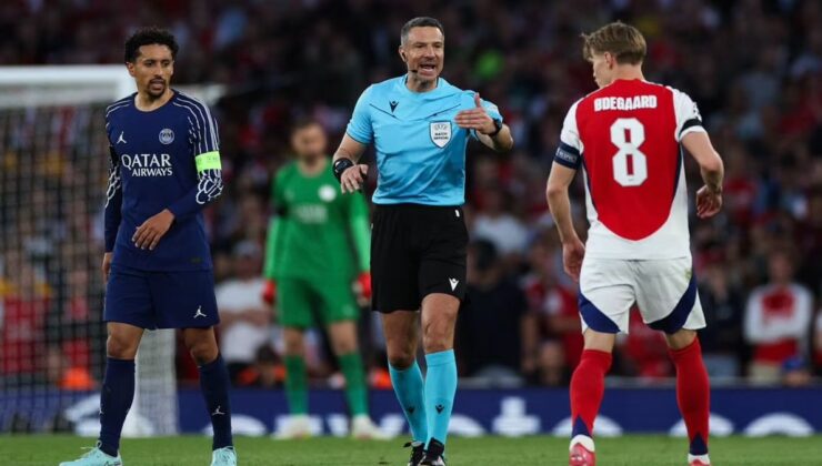 Derbinin hakemi Slavko Vincic, Şampiyonlar Ligi’nde reaksiyon topladı