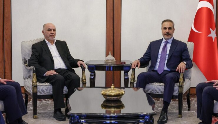 Dışişleri Bakanı Hakan Fidan, Hamas heyetiyle görüştü