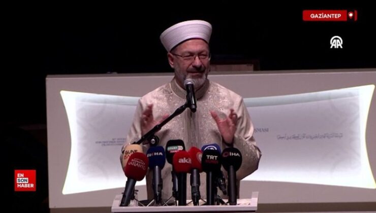Diyanet İşleri Başkanı Erbaş: Kur’an için daha da fazla çalışmamız gerekiyor
