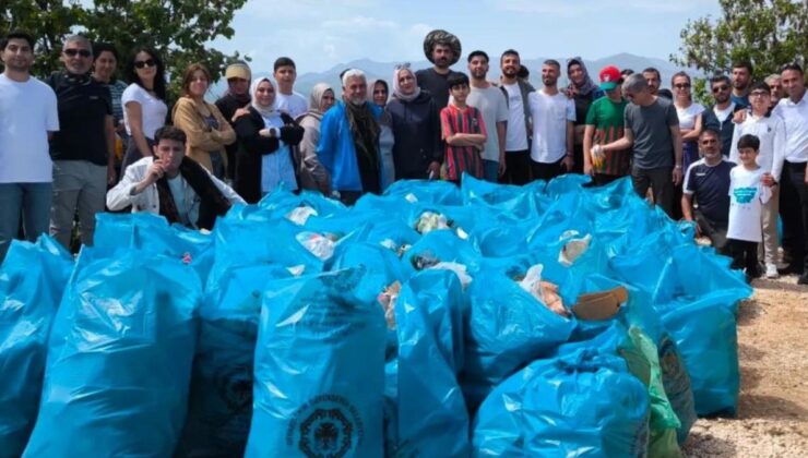 Diyarbakır’da doğada çöp toplama seferberliği