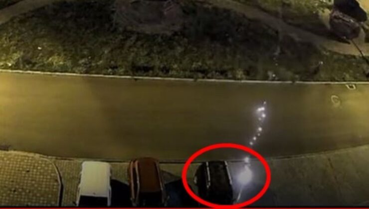 Diyarbakır’da park halindeki araçta yangın