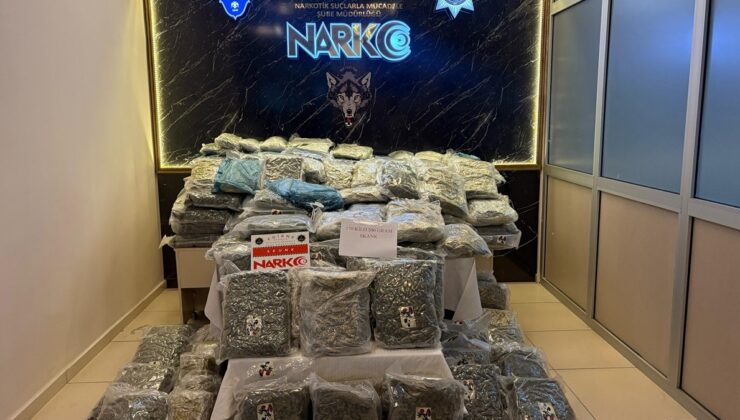 Edirne’de 171 kilogram uyuşturucu ele geçirildi