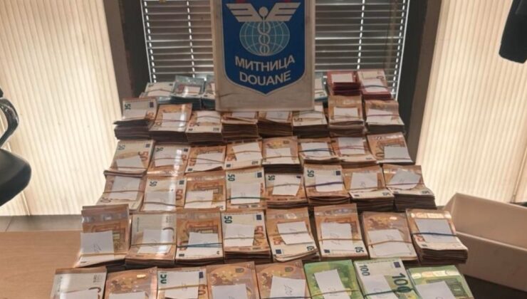 Edirne’de tıra gizlediği 524 bin 940 euro ile yakalandı