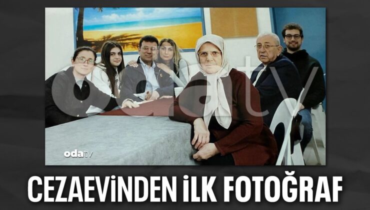 Ekrem İmamoğlu’nun cezaevinde ailesiyle çekilen fotoğrafı paylaşıldı