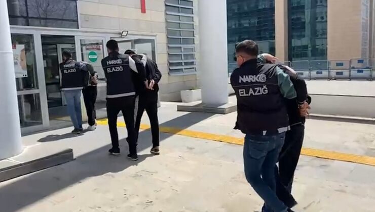 Elazığ’da 5 kilo uyuşturucu ele geçirildi, 2 kişi tutuklandı