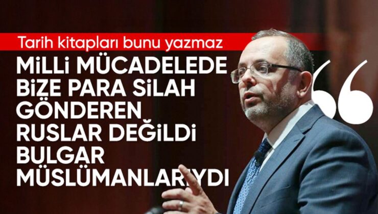 Erhan Afyoncu: Ulusal Mücadele’de bize para gönderen Ruslar değil, Buhara Müslümanlarıydı