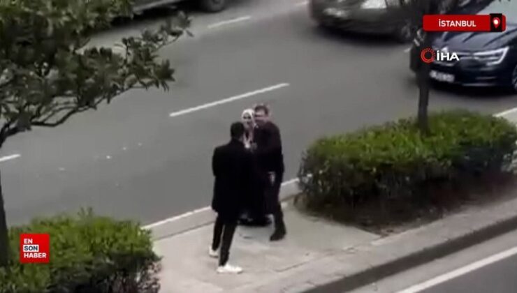 Esenyurt’ta babasını tek yumrukla bayılttı