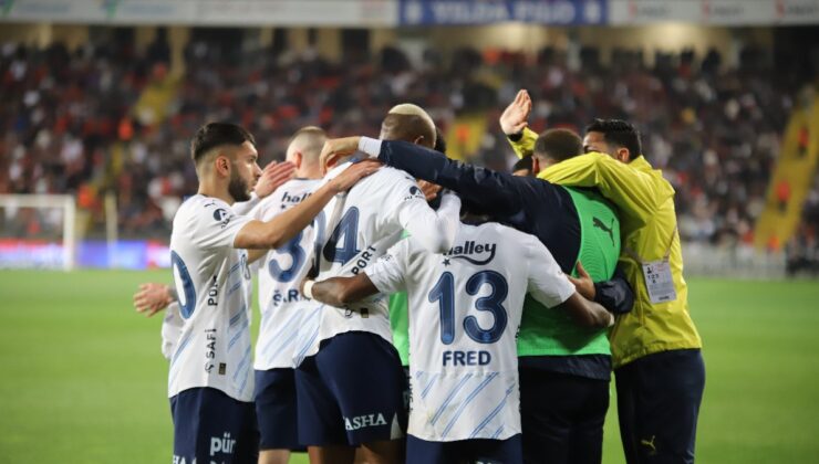 Fenerbahçe, bu sezon 6. kez geriden gelerek kazanmayı başardı
