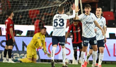 Fenerbahçe, Gaziantep FK’yı art arda 9. kez mağlup etti