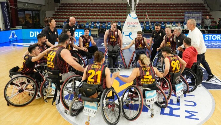 Galatasaray Tekerlekli Sandalye Erkek Basketbol Takımı, Avrupa’da finale çıktı