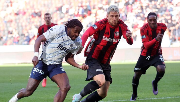 Gaziantep FK – Fenerbahçe maçının ilk 11’leri