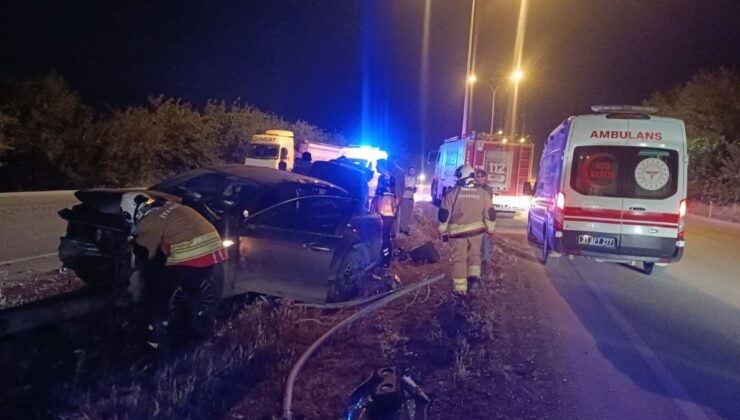 Hatay’da evladının kaza yapmasına kızan baba sitem etti: Adam ol
